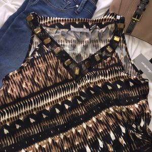 NY Collection Asymmetrical Tank Sz M NWT